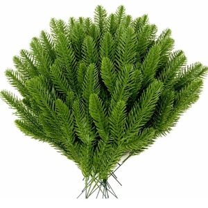 🆕 100 Pcs Artificial Christmas Branches